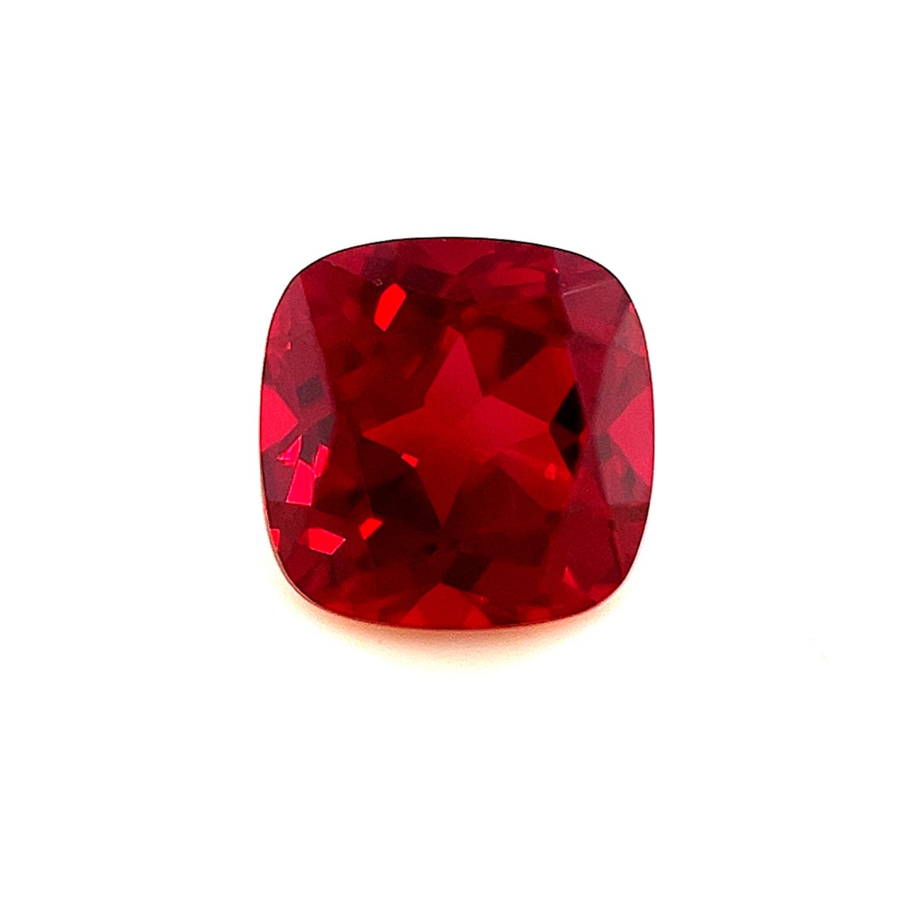 7mm Exceptional Cushion Lab Created Ruby