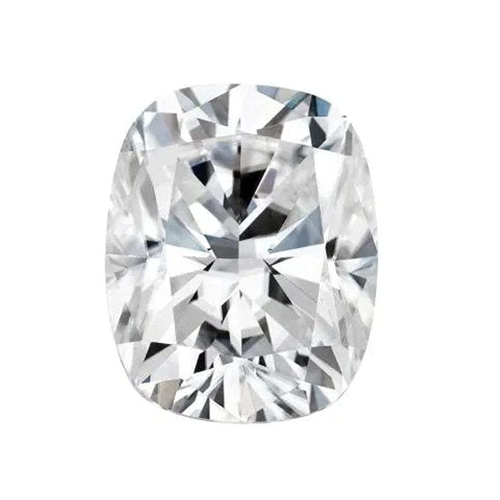 9x7 Cushion White Moissanite
