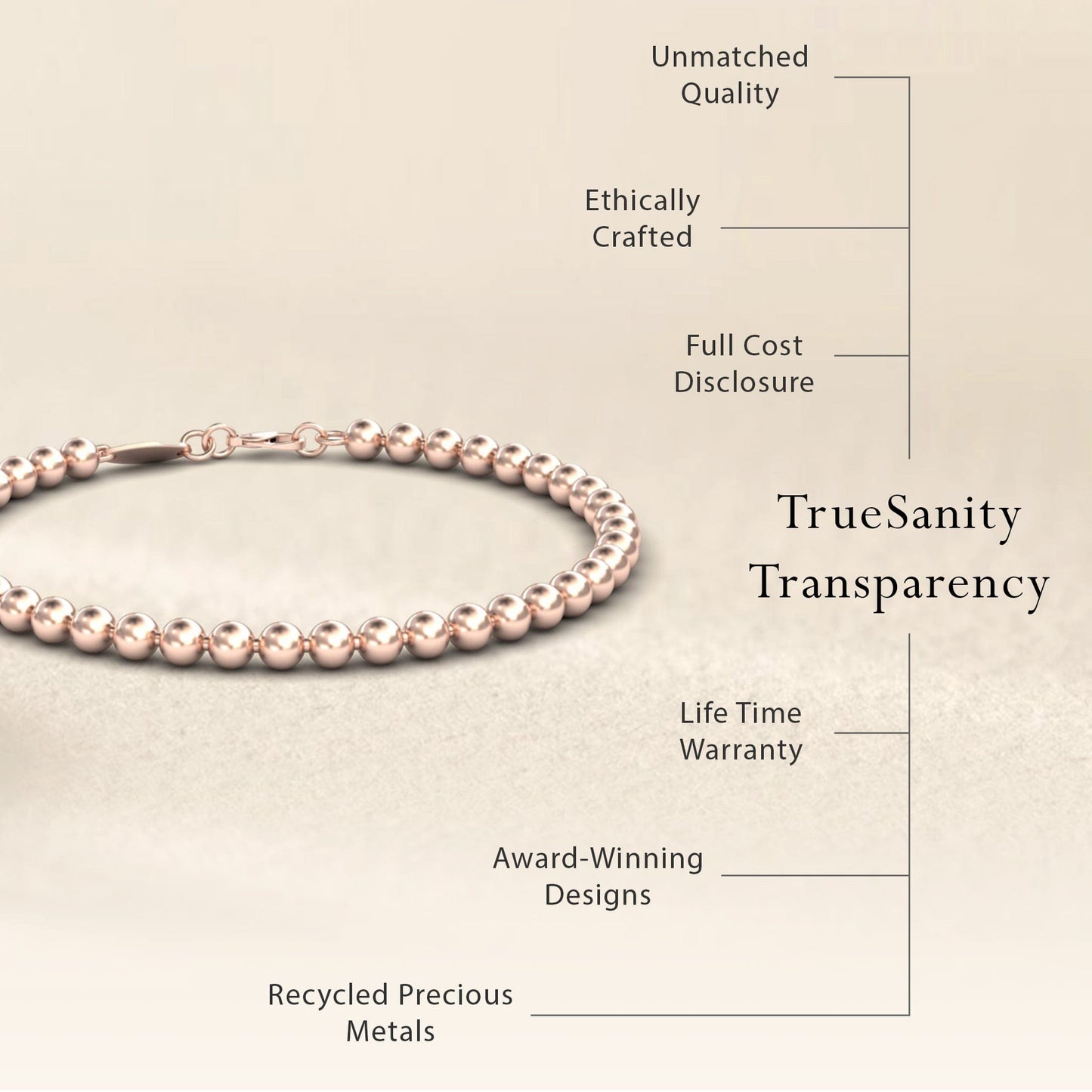 Gold Filled Beaded Bracelet - Payal