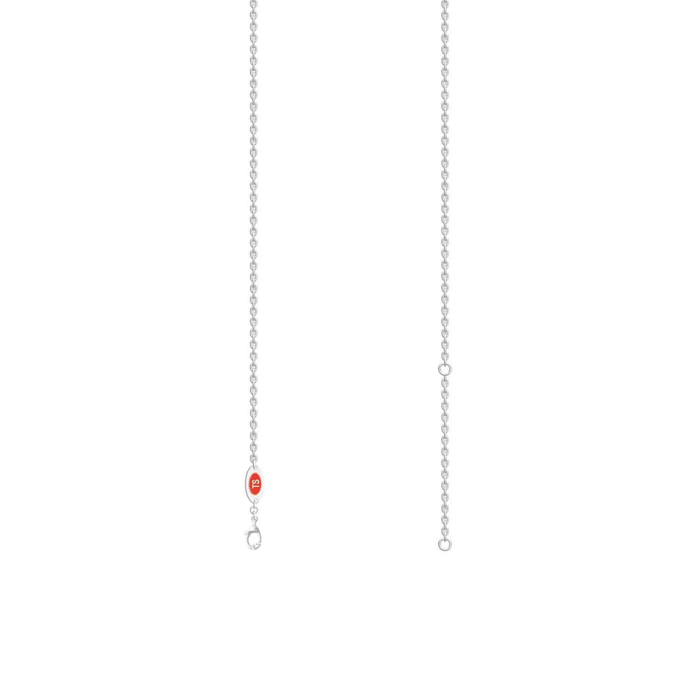 Emerald & Diamond Double Halo Circle Necklace - Mona