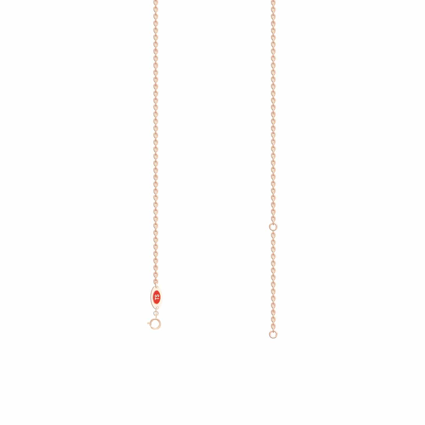 Lab Grown Emerald Solitaire Necklace - Breanna