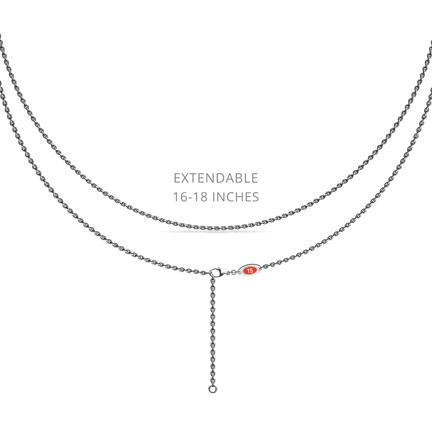 Emerald Infinity Teardrop Necklace - Paulina