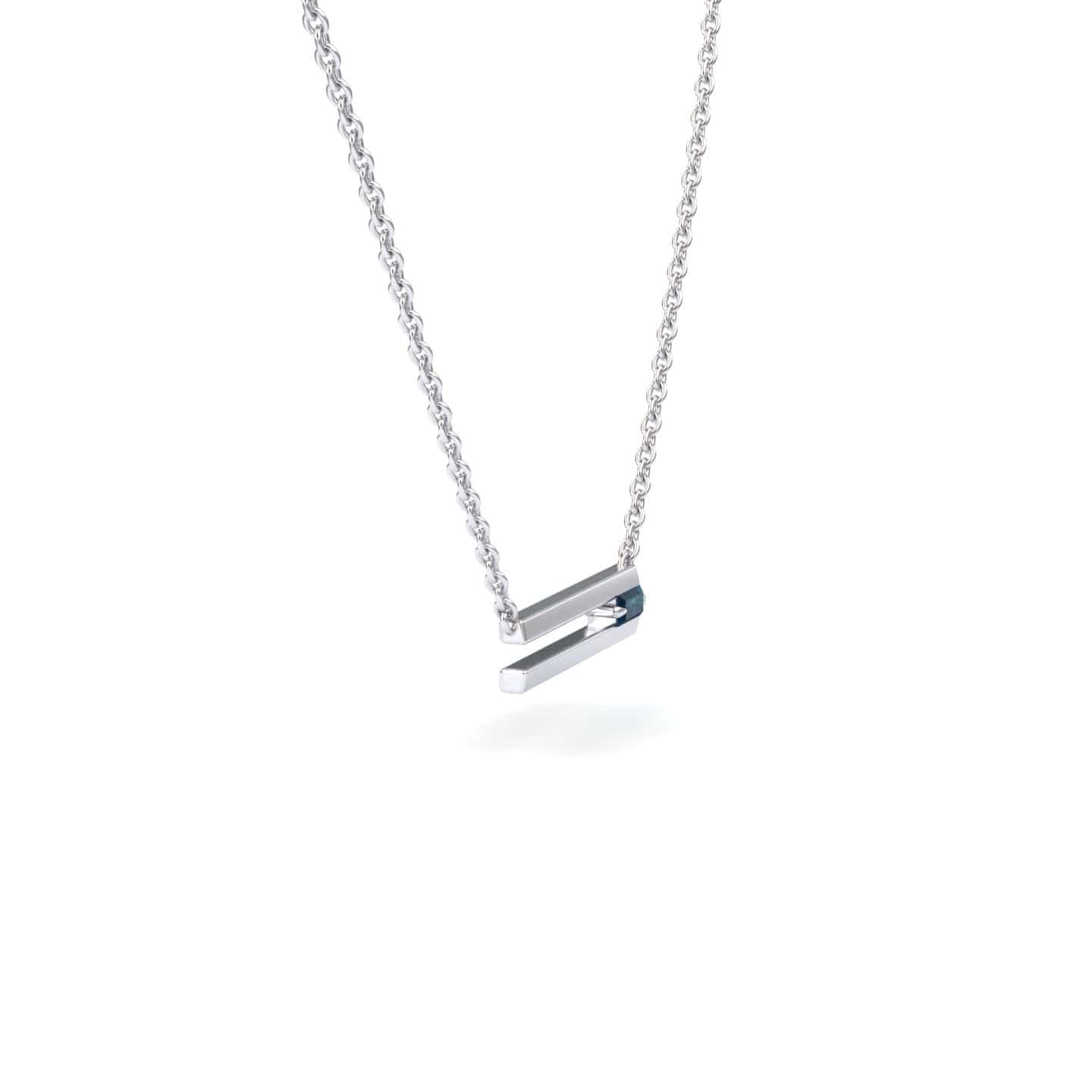 London Blue Topaz Necklace - Cecilia