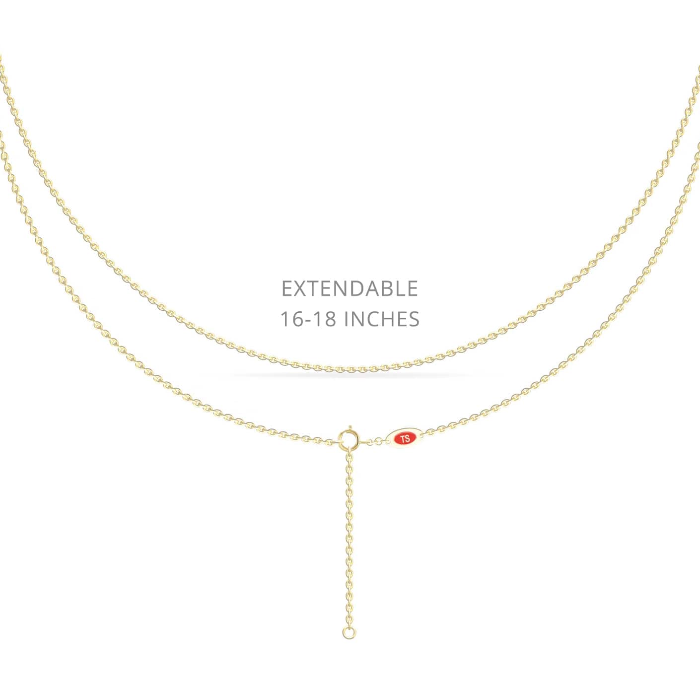 Lab Grown Blue Sapphire & Diamond Floral Necklace - Erin