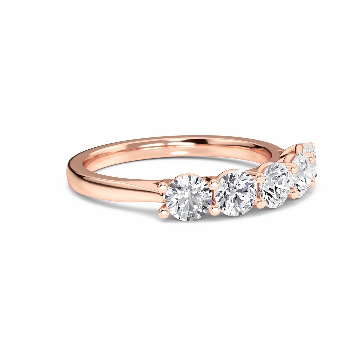 Classic 5-Stone Diamond Anniversary Band - Rylee