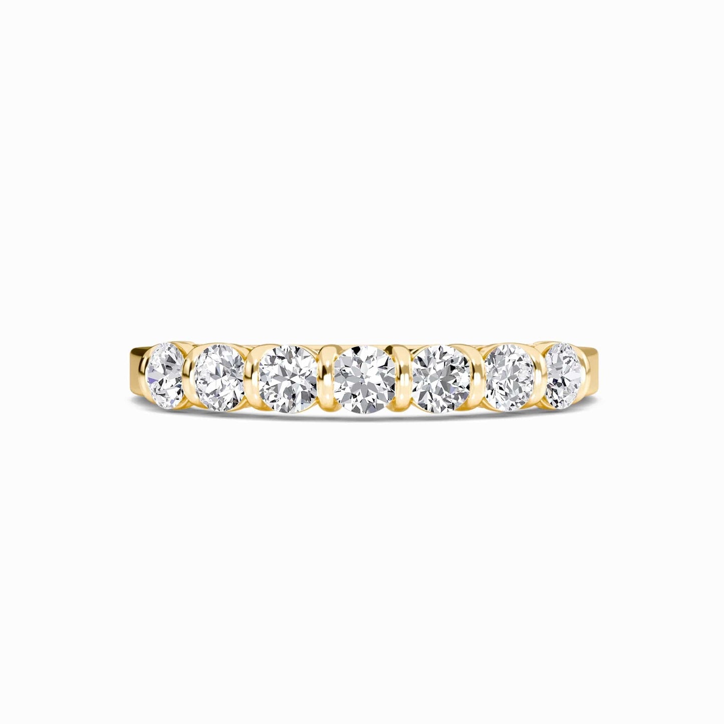 Classic 7-Stone Diamond Anniversary Band - Alexa