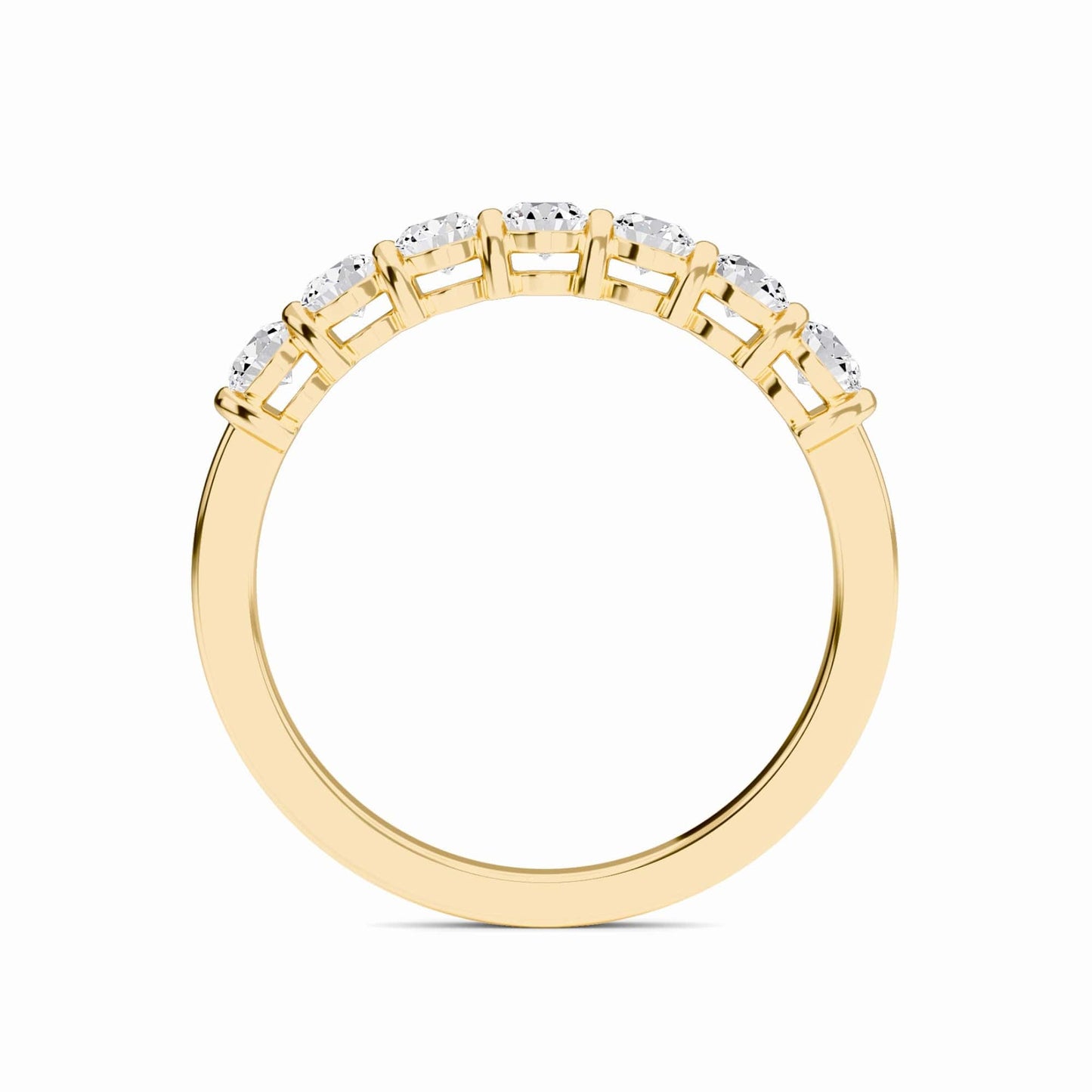 Classic 7-Stone Diamond Anniversary Band - Alexa