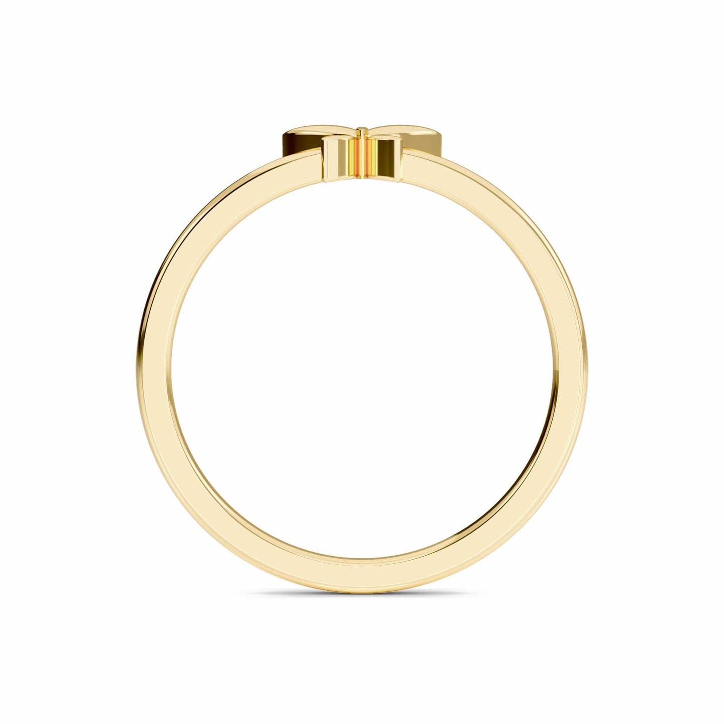 Minimalist Gold Butterfly Ring - Asmita