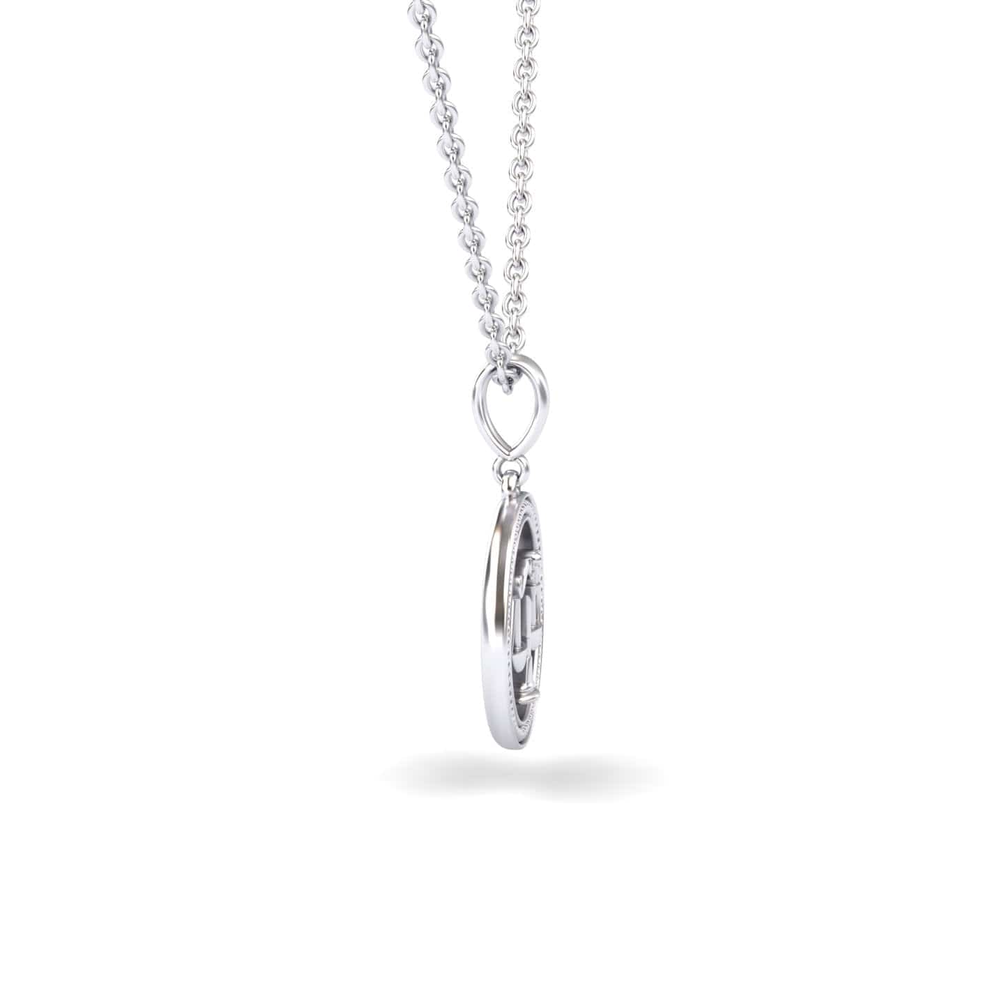 Libra Zodiac Medallion Necklace - Angeles