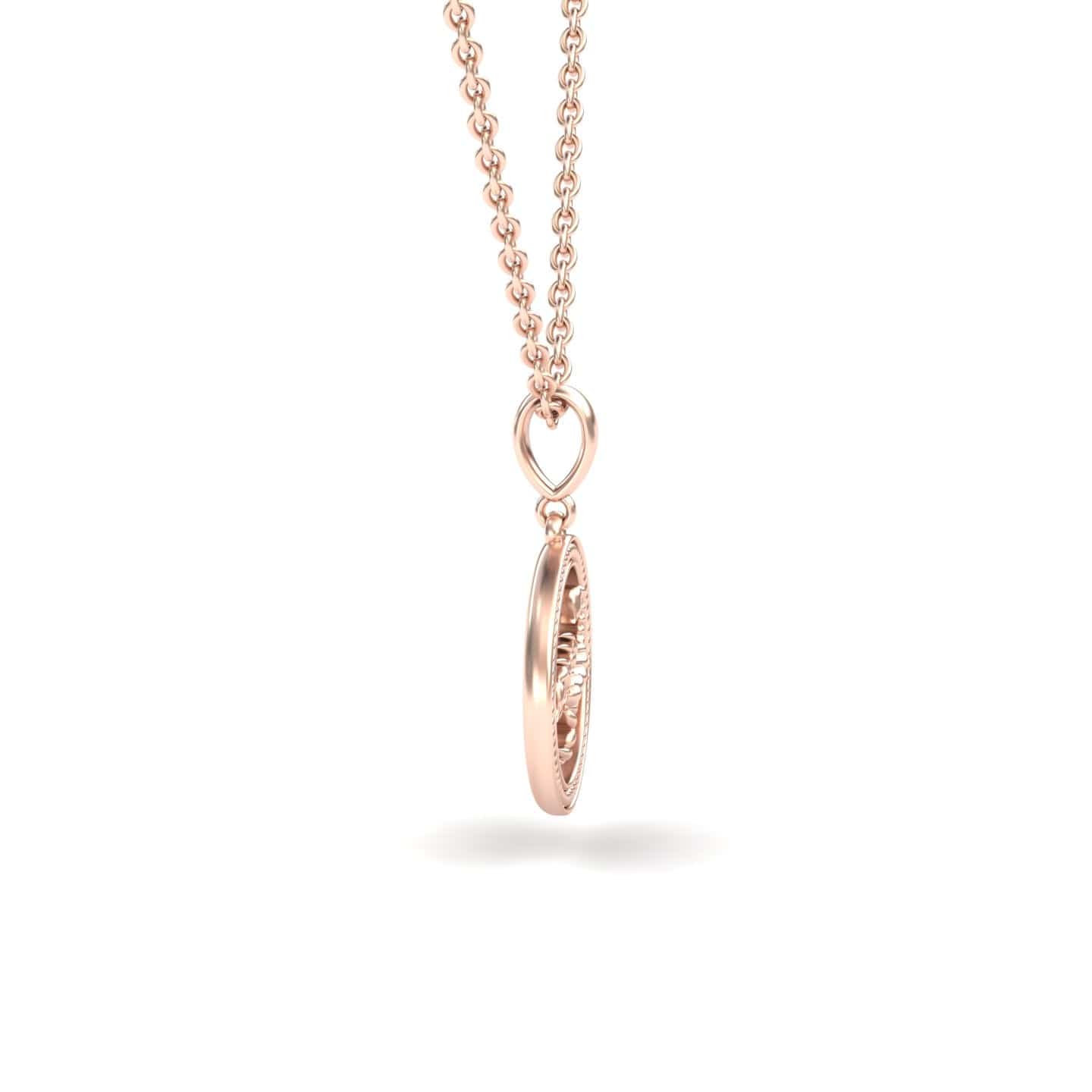 Scorpio Zodiac Medallion Necklace - Nayara