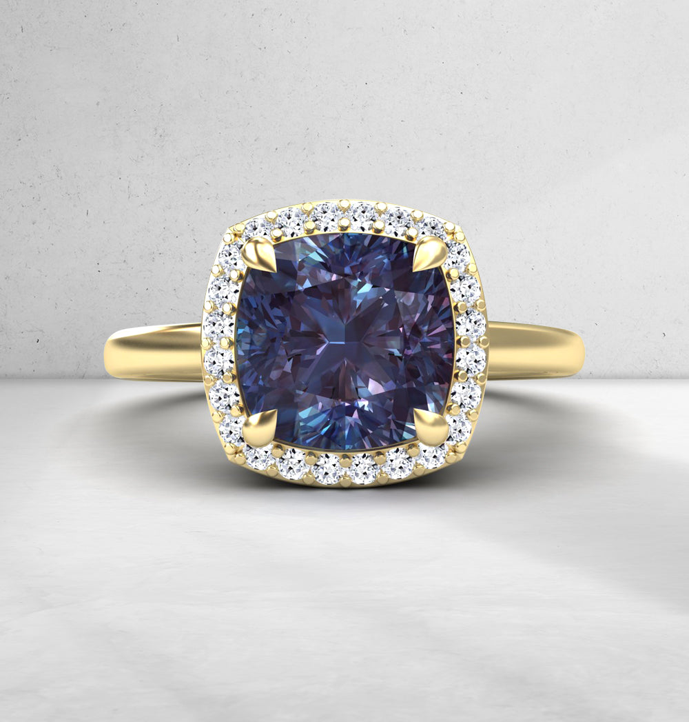 Alexandrite Rings