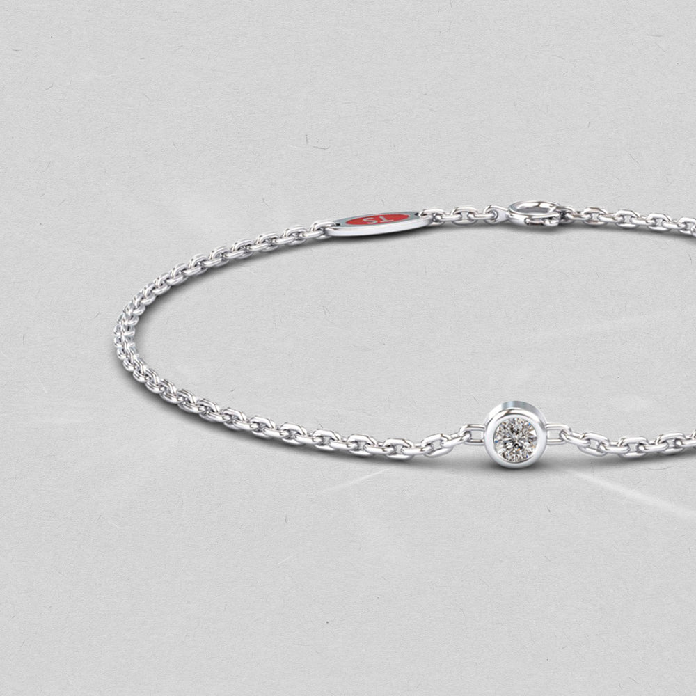 Salt and Pepper Diamond Bracelets