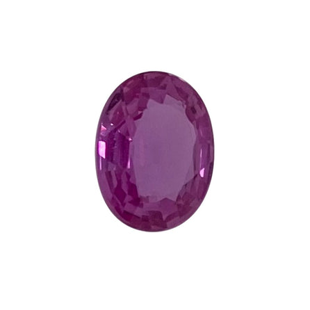 8.1x6.1mm Oval Pink Sapphire
