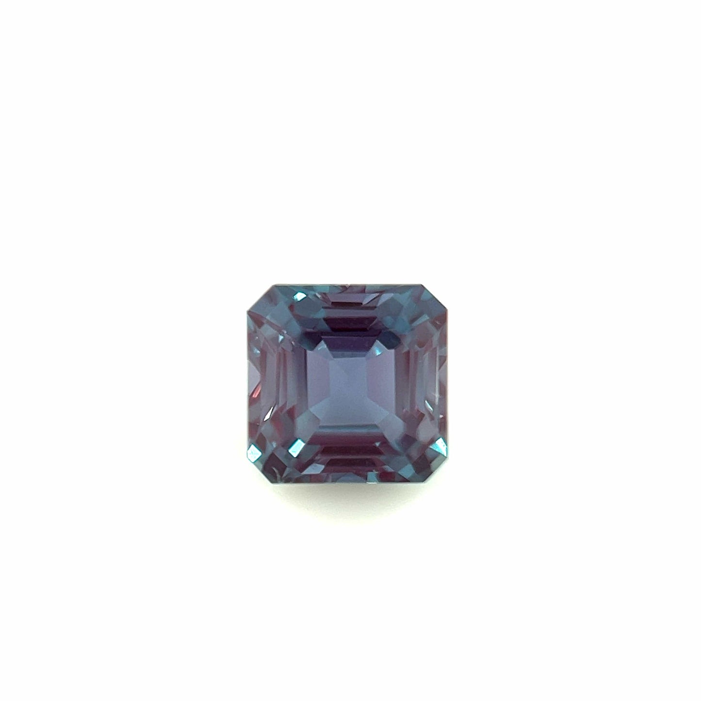 6mm Exceptional Asscher Lab Created Alexandrite