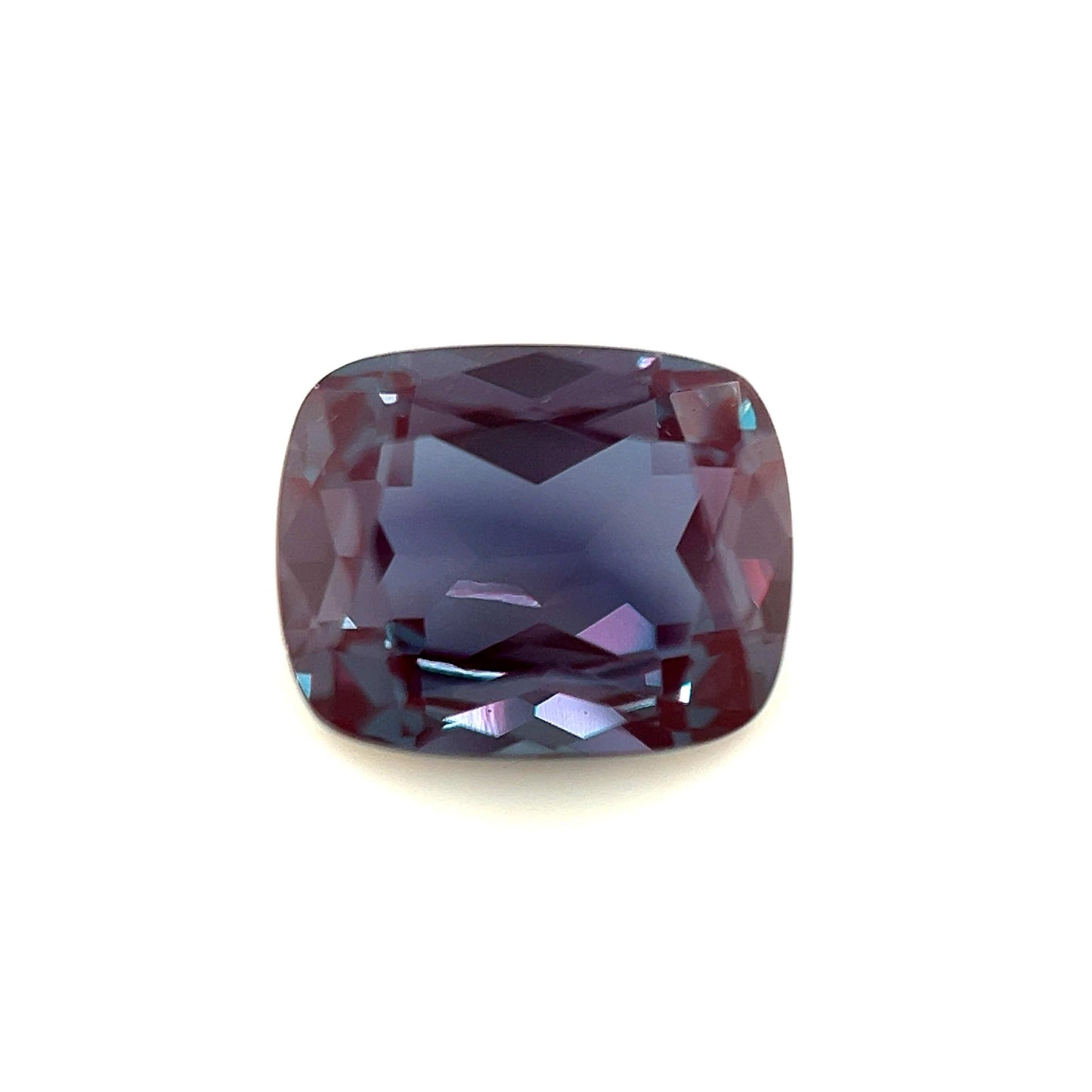 10x8mm Exceptional Cushion Lab Created Alexandrite