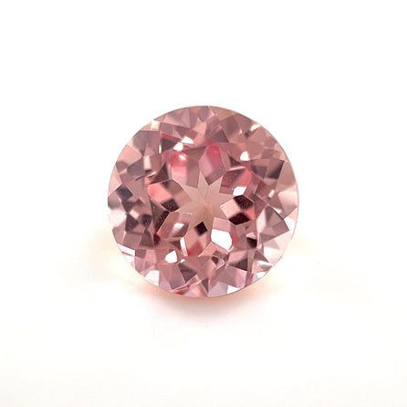 9mm Premium Round Lab Created Padparadscha