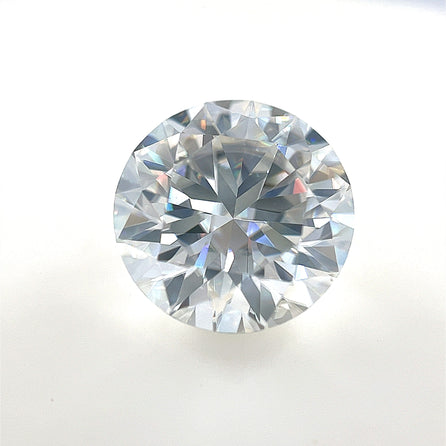 12mm Exceptional Round White Moissanite