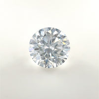 8.5mm Round White Moissanite