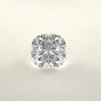 6mm Cushion White Moissanite