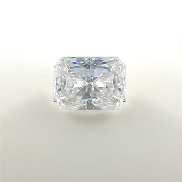 8x6 Emerald Radiant White Moissanite