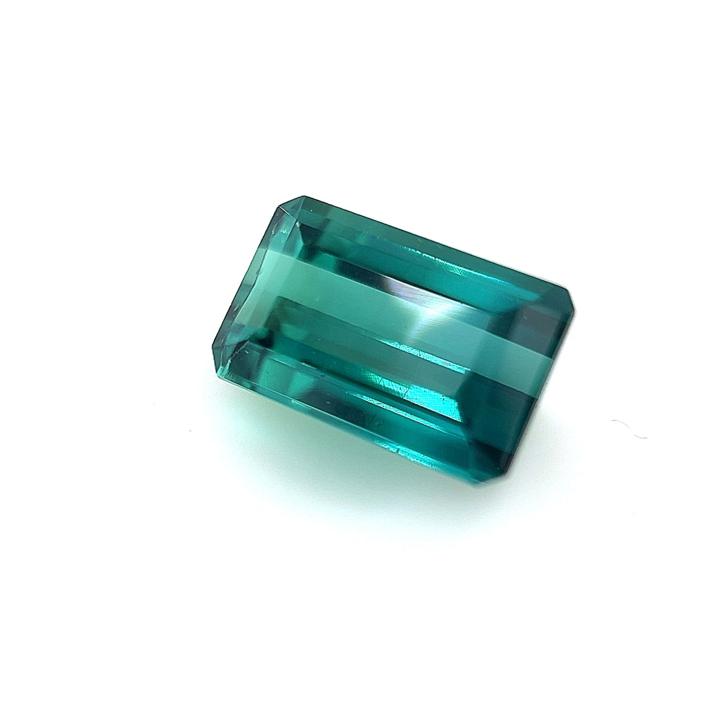 8.7x5.5 Emerald Green Blue Tourmaline