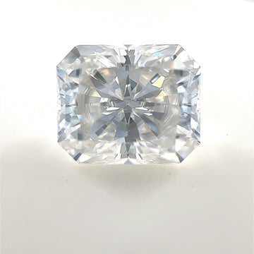 12x10 Emerald Radiant White Moissanite