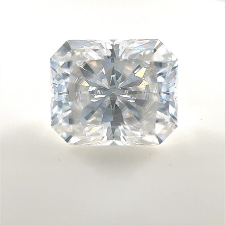 12x10 Emerald Radiant White Moissanite