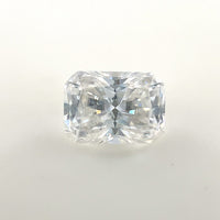 7x5 Emerald Radiant White Moissanite