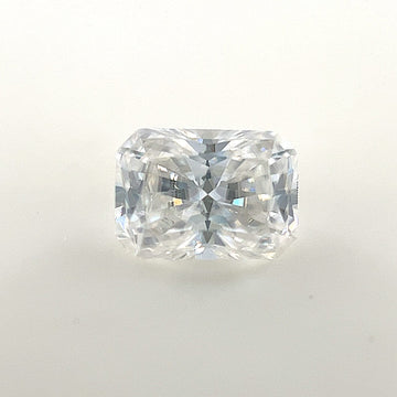 7x5 Emerald Radiant White Moissanite
