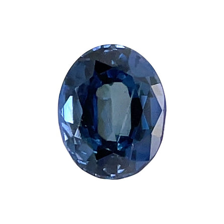 11.2x9.0mm Oval Blue Sapphire