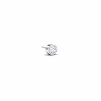 Natural Diamond Earrings - Bezel Set - Ishanvi