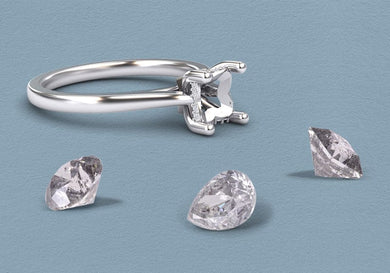 Design Your Own Salt & Pepper Diamonds Rings