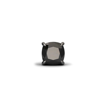 Black Diamond Men's Stud Earrings - Deborah