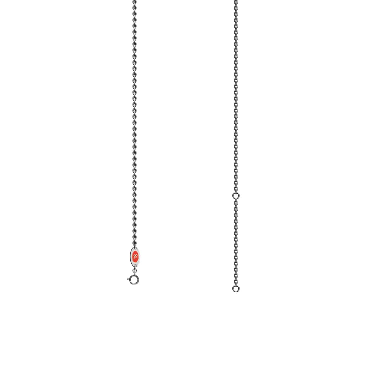 Lab Grown Pink Sapphire Solitaire Necklace - Aaradhya