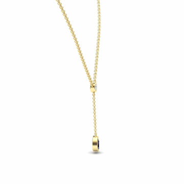Lab Grown Alexandrite & Diamond Elegant Drop Necklace - Daniela