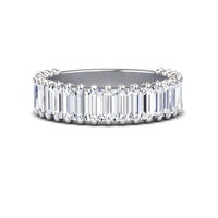 White Diamond Classic Eternity Band - Sabina