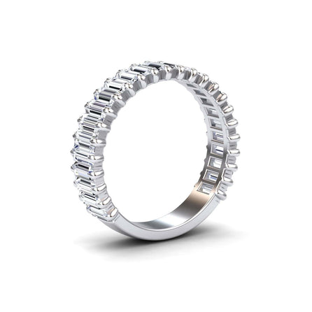 White Diamond Classic Eternity Band - Sabina