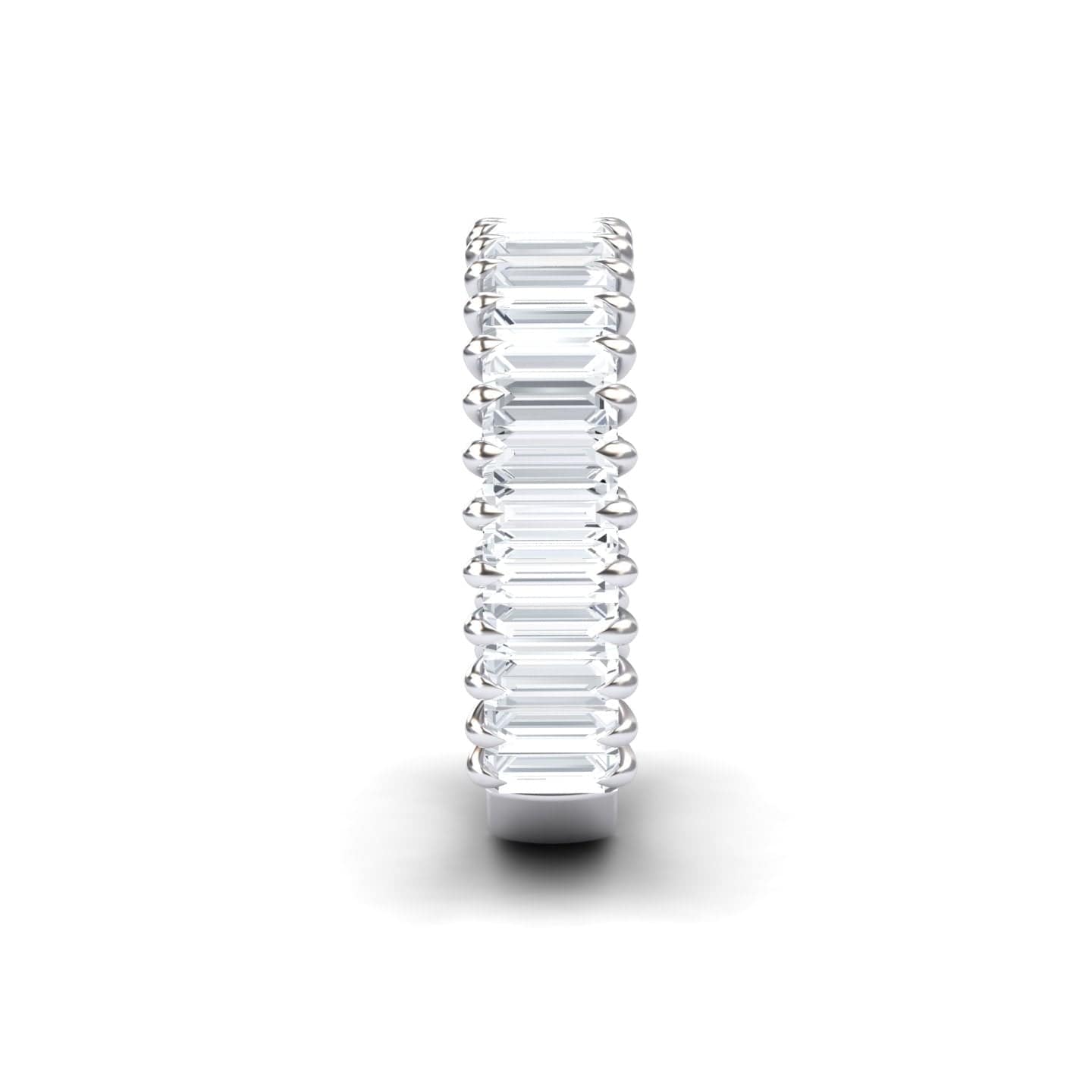 White Diamond Classic Eternity Band - Sabina