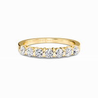 Classic 7-Stone Diamond Anniversary Band - Alexa