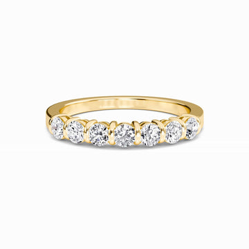 Classic 7-Stone Diamond Anniversary Band - Alexa