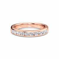 Classic Channel-Set Diamond Band - Ishita