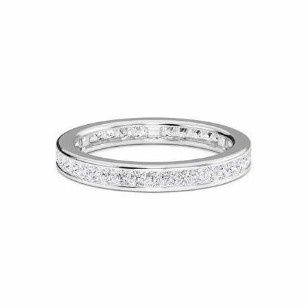 Channel-Set Diamond Eternity Band - Eloise