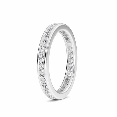 Channel-Set Diamond Eternity Band - Eloise