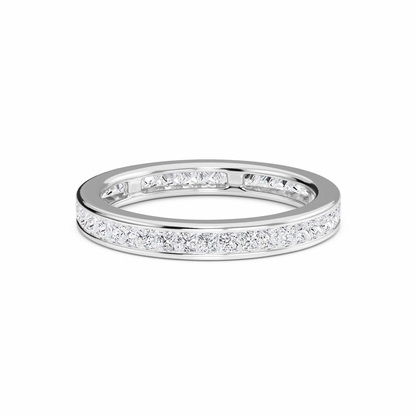 Channel-Set Diamond Eternity Band - Eloise