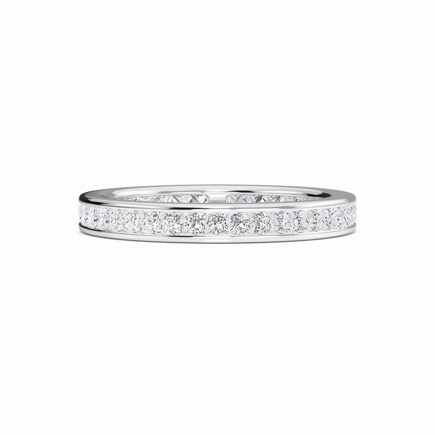 Channel-Set Diamond Eternity Band - Eloise