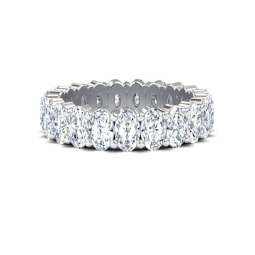 White Diamond Full Eternity Band - Diana
