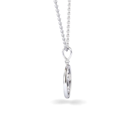 Aquarius Zodiac Medallion Necklace - Constance