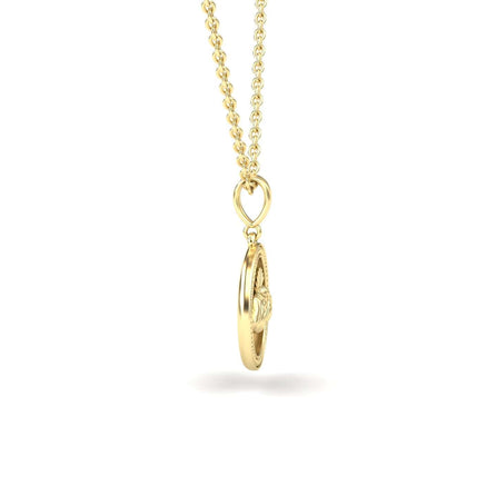 Gemini Zodiac Medallion Necklace - Medha
