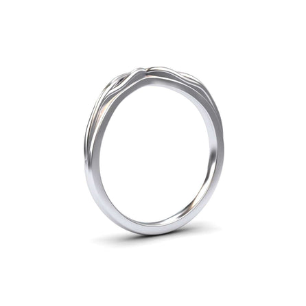 Intertwined Infinity Wedding Band - Penelope