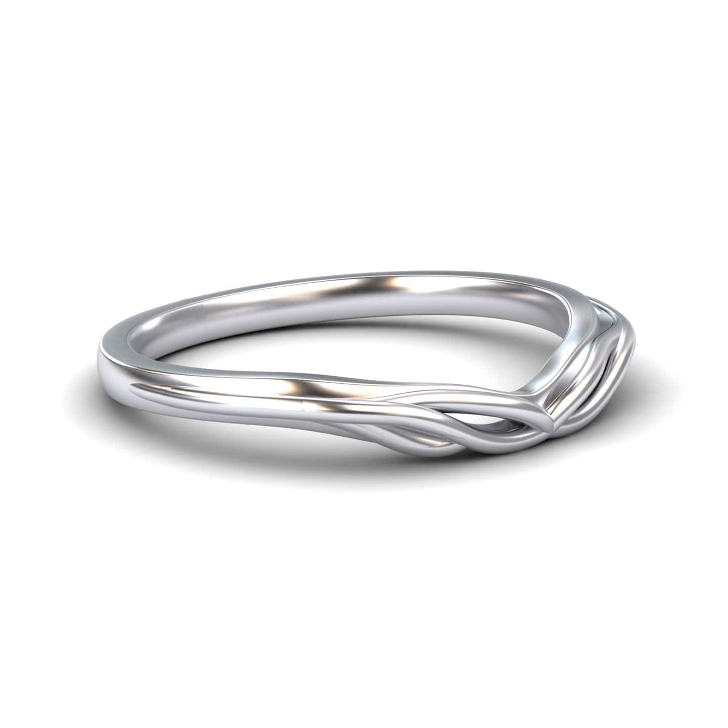 Intertwined Infinity Wedding Band - Penelope